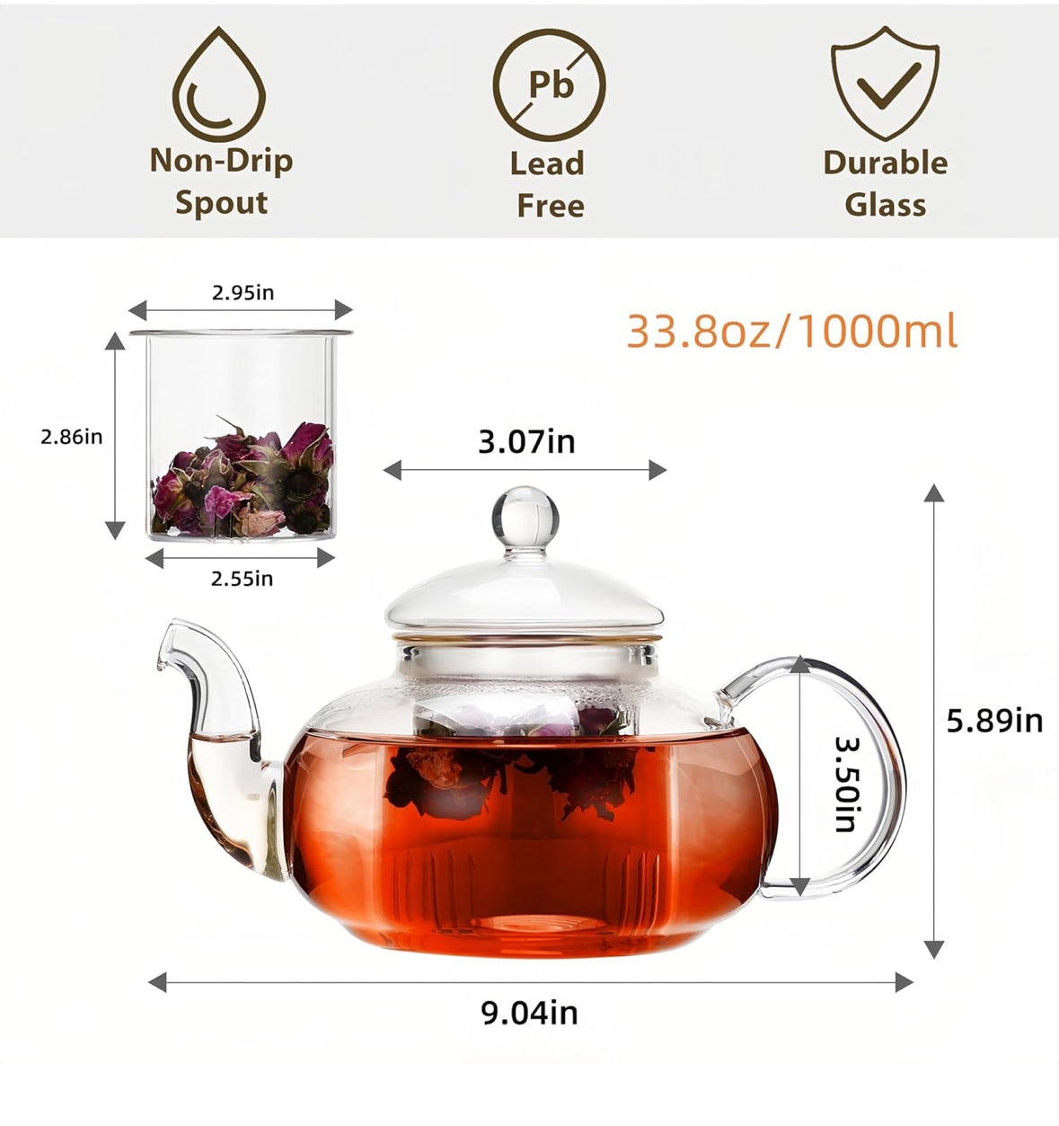Glass Tea Pot