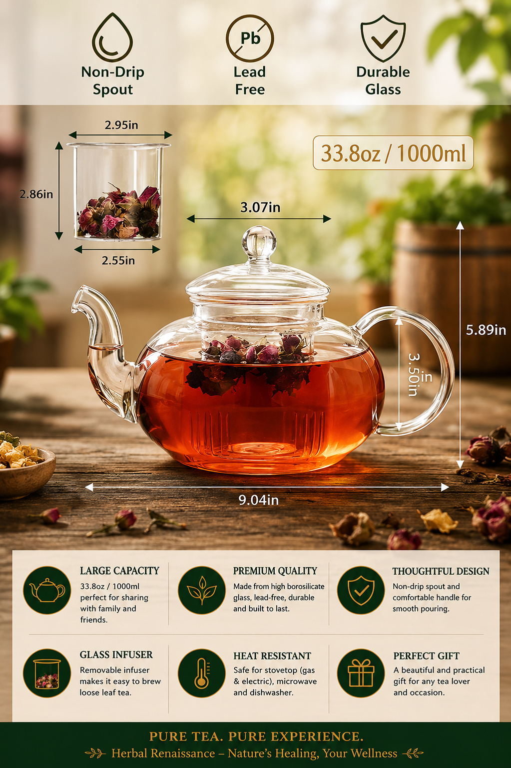 Glass Tea Pot
