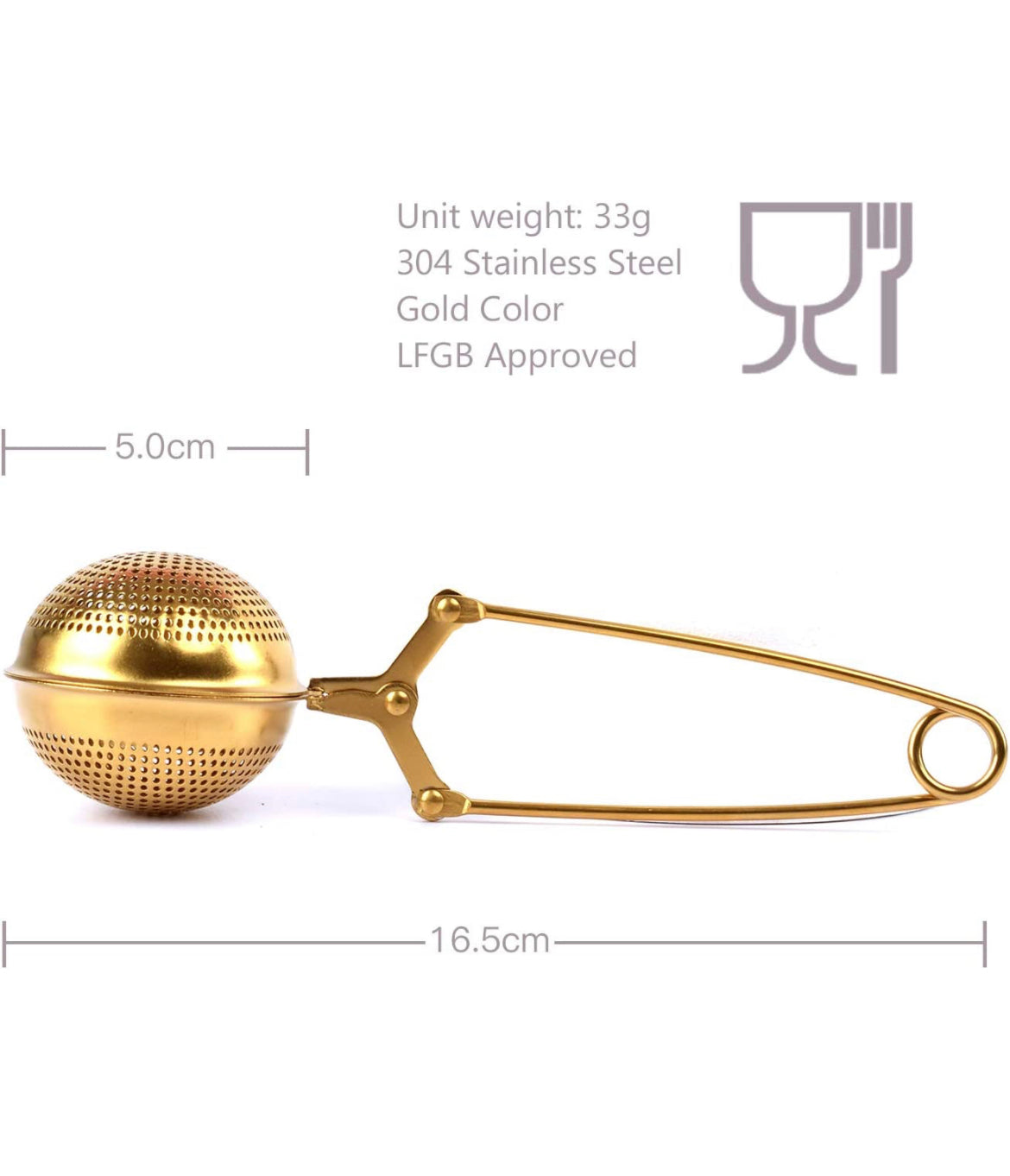 Snap Ball Tea Strainer