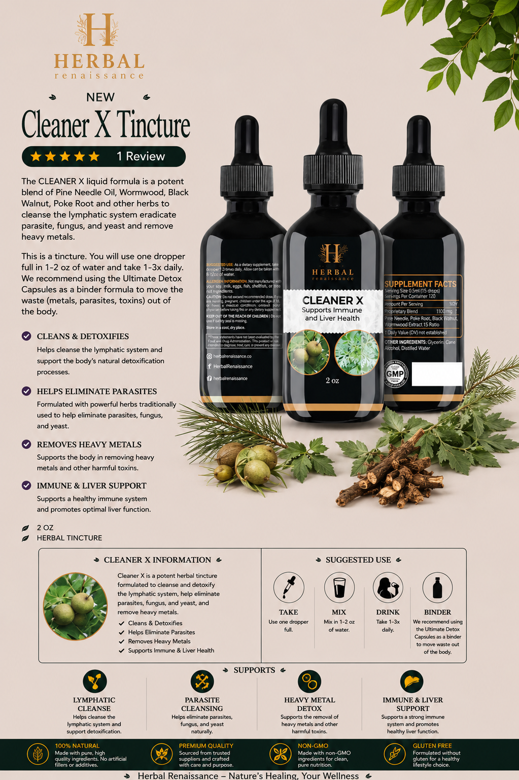 Cleaner X Tincture