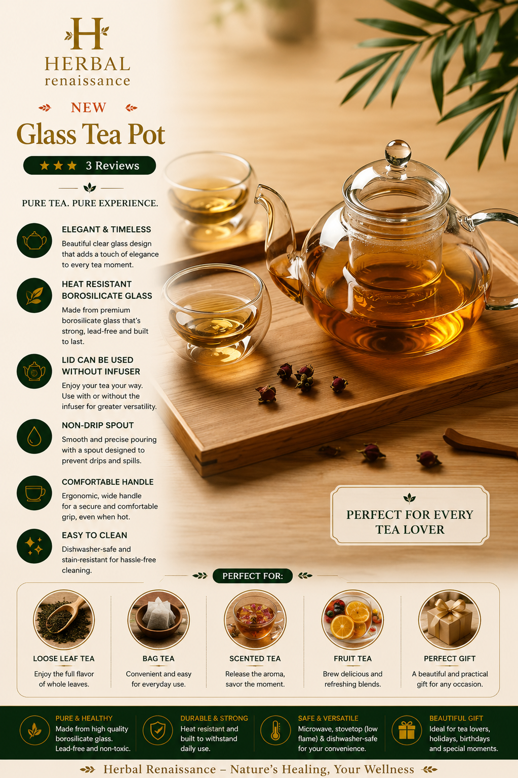 Glass Tea Pot