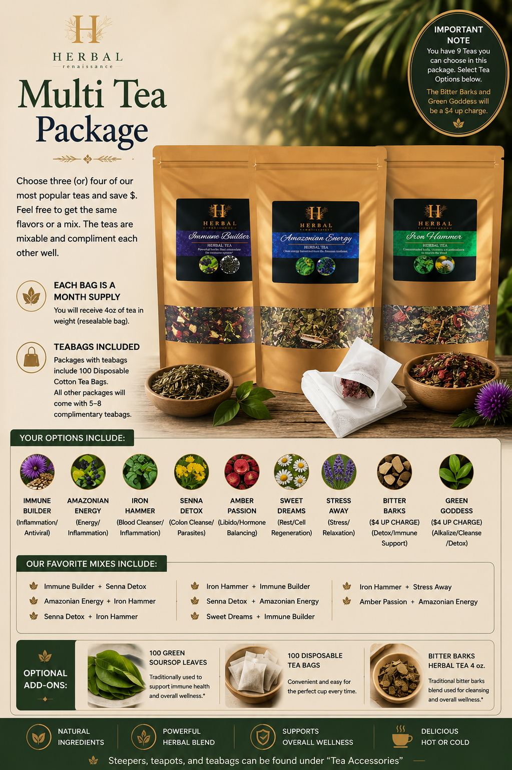 Multi Tea Package