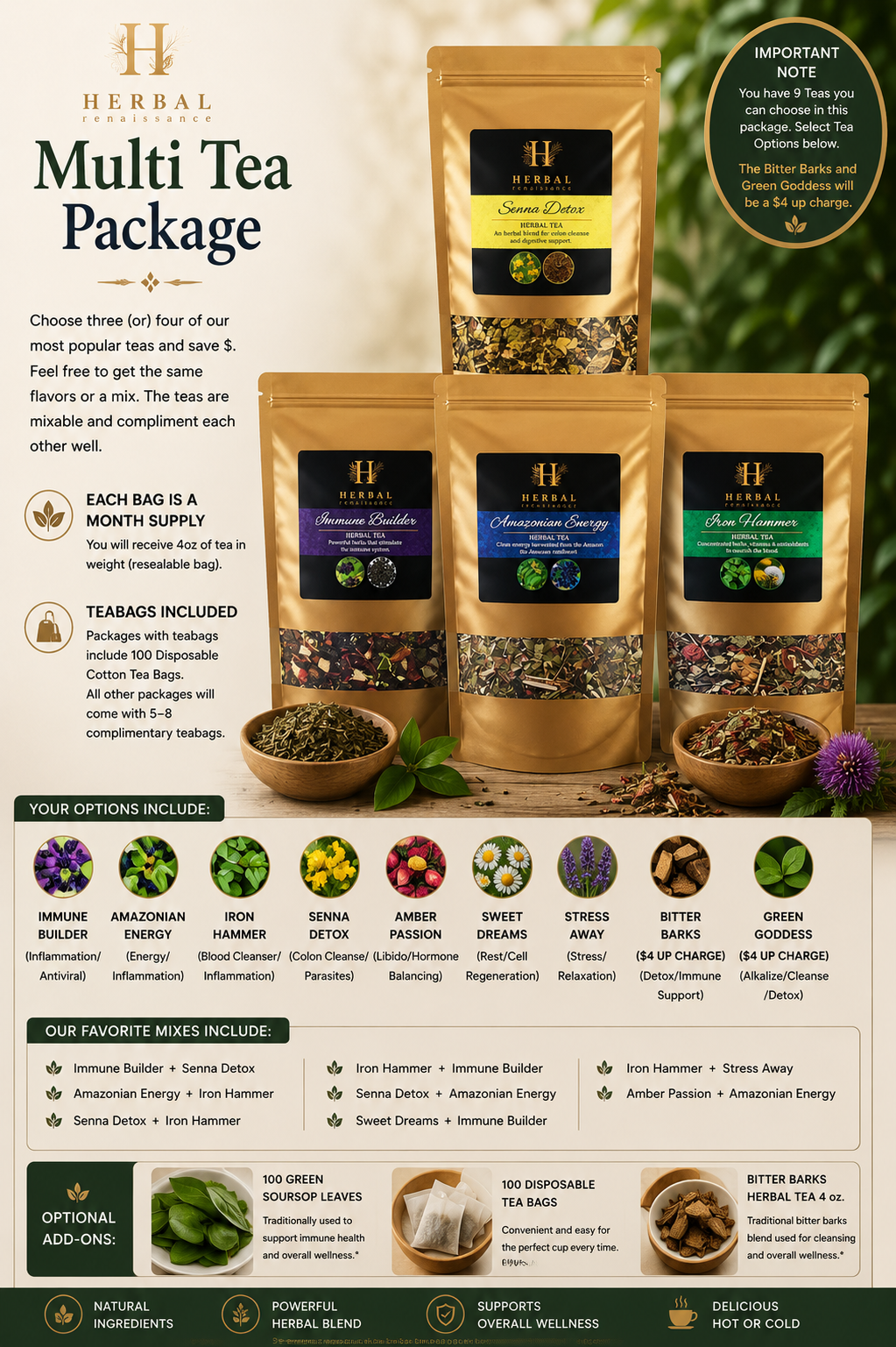 Multi Tea Package