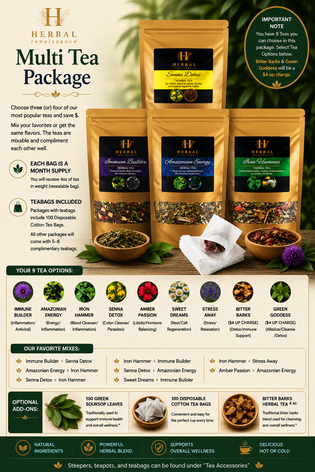 Multi Tea Package