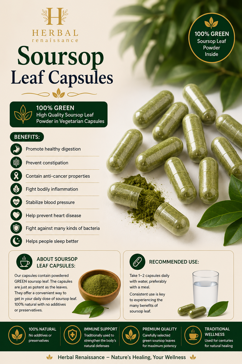 Soursop Leaves